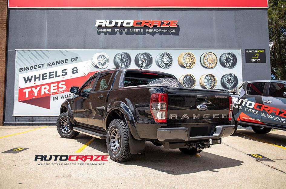 FORD-RANGER-VECTOR-MATTE-GUN-METAL